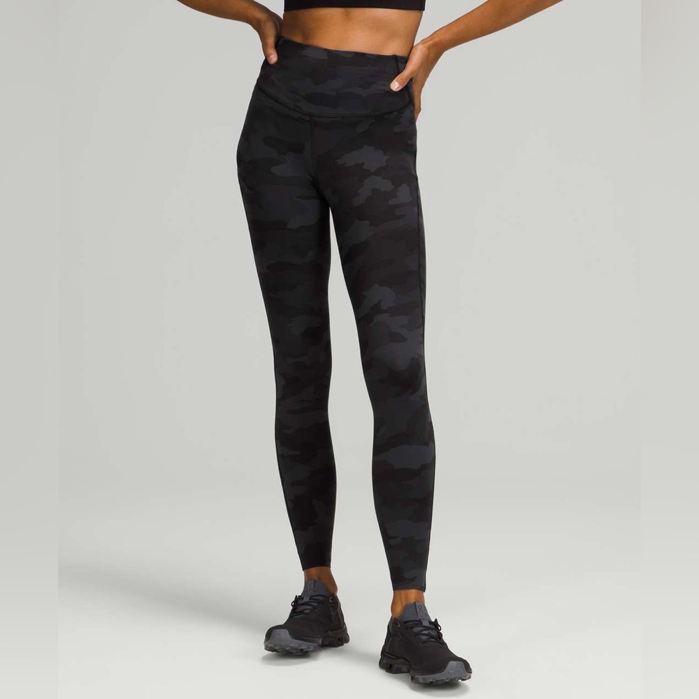 lululemon athletica speed up tights  28” in Black Camo
